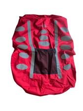 Regenschutz Regenhülle für Rucksack Schulranzen XXL Rot, Überzug groß
