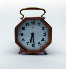 24 - alter antiker Junghans Wecker "Splendid" 1931 funktioniert