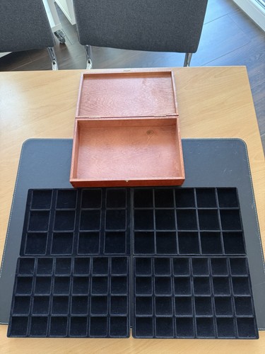 Echtholz münzkassette mit - mit, 4