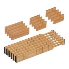 Schubladentrenner Schubladenteiler Schubladenorganizer Ladentrenner 18-teilig
