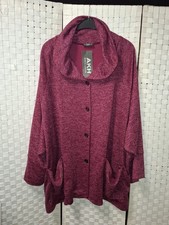 AKH Strickjacke beere Jacke