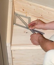 Winkelschmiege Aluminium Schmiege Winkelmesser Winkel Gradmesser Gehrungswinkel