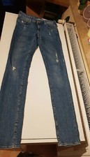 Damen Jeans &SQIN  H&M Damenjeans, Gr 27,blau,s.g.erh