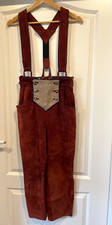 OKTOBERFEST ! Damen Trachtenlederhose lang Gr. 34/36 fast neu !