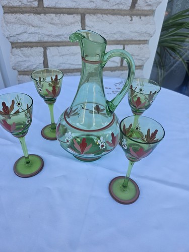 Likörset karaffe mit - likörset, 4