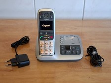Gigaset E560A Schnurlos Senioren Telefon Farb-Display mit Anrufbeantworter