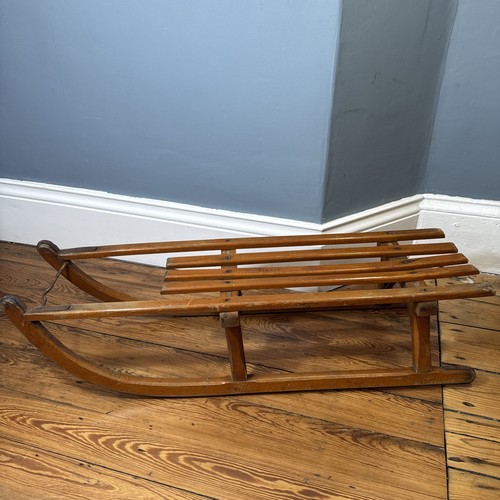 Vintage holz davoser schlitten - vintage,