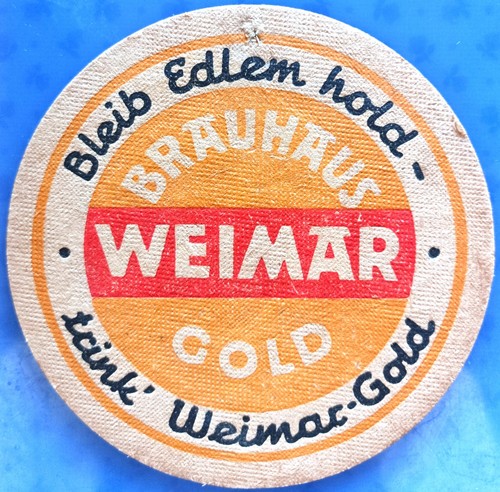 Alter bierdeckel brauhaus - bierdeckel,