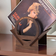 Wooden Vinyl Record Rack LP