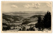 Grafschaft Glatz, Ausblick v. d. Brandbaude, nicht gelaufen, ca. 1940