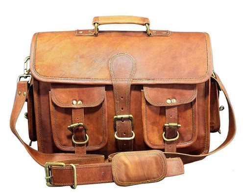 Ledertasche gepolstert - 16",