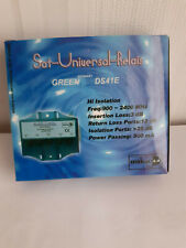 Sat-Universal-Relais. DiseqC Relais 4/1 DS41E-Green HD-UHD-3D-TV Umschalter