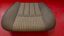 Sitzbezug Fahrersitz Sitzfläche Karo Stoff braun brasil Mercedes W124 1249104646