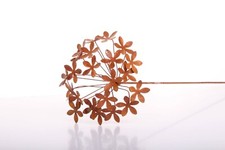 Edelrost Blume 3D Garten Deko