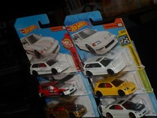Hot Wheels Honda' 90 Civic EF 2 x + 4 x Civic = 6 x   Karton  Hermes  + Post*