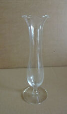Vase  Glasvase Glas  Trompetenvase Blumenvase Tischvase Tulpenform 20 cm
