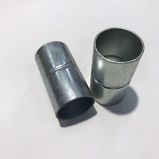 1x Schlauchverbinder 40 mm, Verzinkt Stahl, Länge: 80 mm (C-109)