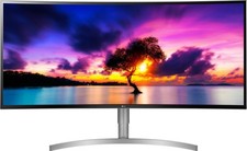 LG 38WK95C-W 37,5-Zoll Curved Monitor IPS 3840x1600 DP USB-C Lautsprecher weiß