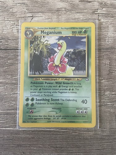 Pokémon karte meganium - -,
