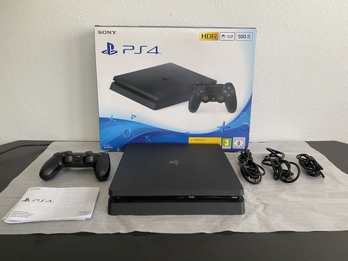 Sony playstation slim 500gb - 4,