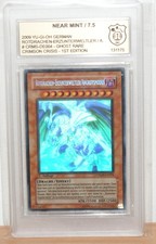 Rotdrachen-Erzunterweltler - 1. Auflage - Ghost Rare - Graded 7.5 NM - YuGiOh