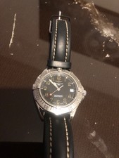 Breitling Colt 300M Black Dial Edelstahl Automatik Herrenuhr Ref. A17035 