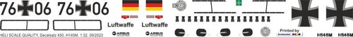 Decal 450 eurocopter - eurocopter, /