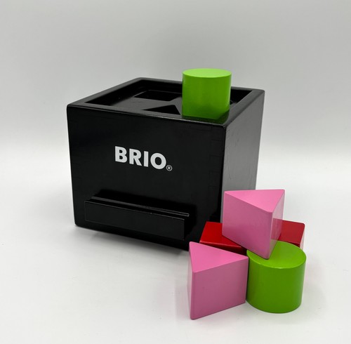 Schwarze brio sortierbox und - schwarze,