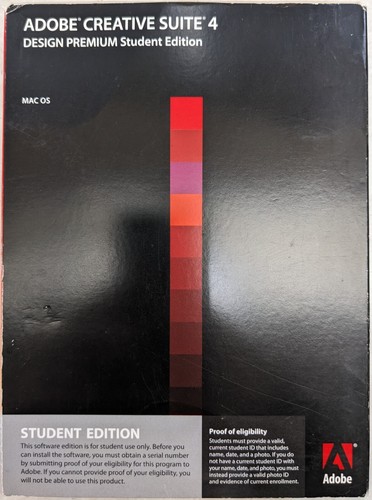 Adobe creative suite design - suite, 4