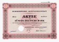 Ruberoidwerke 1974 Hamburg