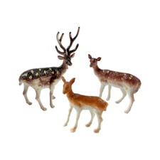 3x kleine Weihnachten Rentier