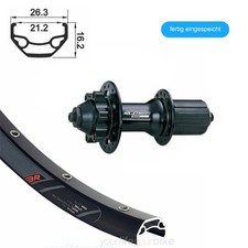 BIKE-PARTS 29" 28" HINTERRAD