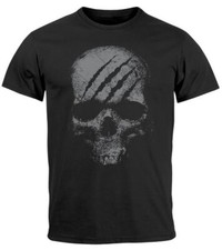 Herren T-Shirt Totenkopf Skull