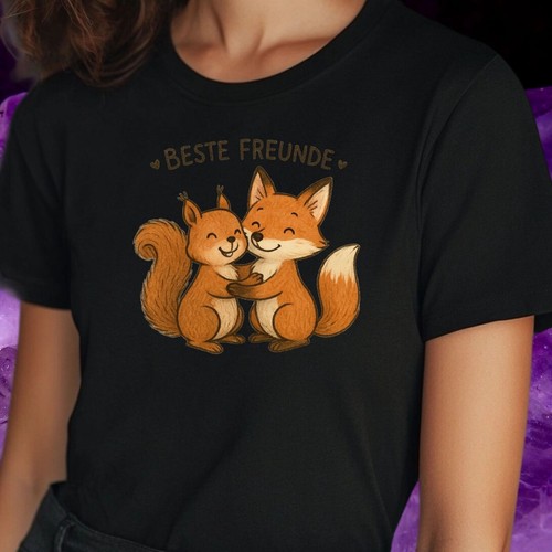 Shirt frauen eichhörnchen - t-shirt,