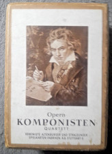 Quartett  Opern-Komponisten 36 Karten und die Spielregeln