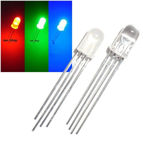 Rgb led 5mm steuerbar 4pin - 5mm,