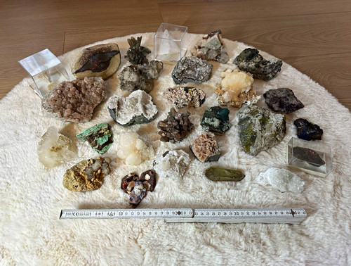 Mineraliensammlung konvolut - -,