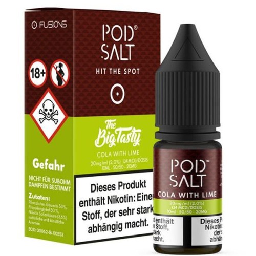 Cola with lime fusions - -, 10ml