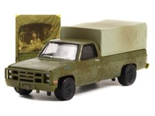 CHEVROLET M1008 with Cargo Cover - 1984 - Militäry - Greenlight 1:64