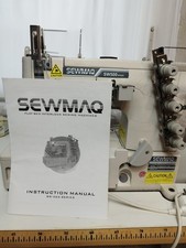 Coverlock / Überdecknaht NM SEWMAQ SW-562 mit Gestell, Anlassermotor Moretti