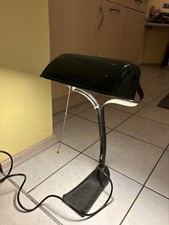 Vintage Grüne Schaco Bankerlampe - Tischlampe 1930er -Sehr Selten -Guter Zustand