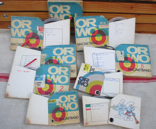 Ddr orwo magnetbänder - orwo,