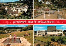 Eslohe Sauerland Wassertretbecken Amtshaus Kurpark Panorama