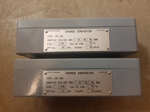 Vibro meter charge amplifier - charge,