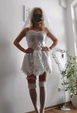 Kostüm Braut Hochzeit 38 M Fasching Karneval sexy