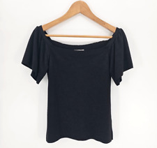 TU Damen Strick Kurzarmbluse Kurzarmshirt Oberteil in Gr. 36