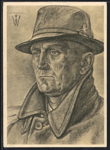 German künstler ak - german, künstler-ak
