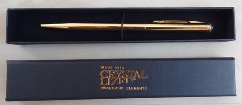 Kugelschreiber gold mit