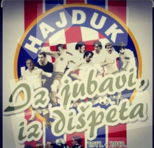 Hajduk split slicice jubavi - hajduk, iz
