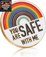 Regenbogen Brosche LGBT Pride